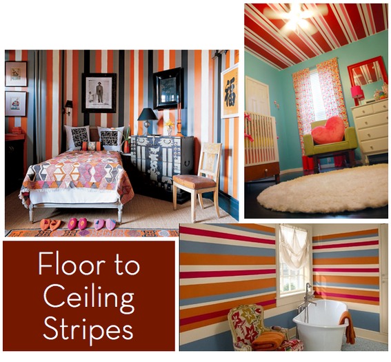 Roundup Really Striped Walls and Ceilings Curbly