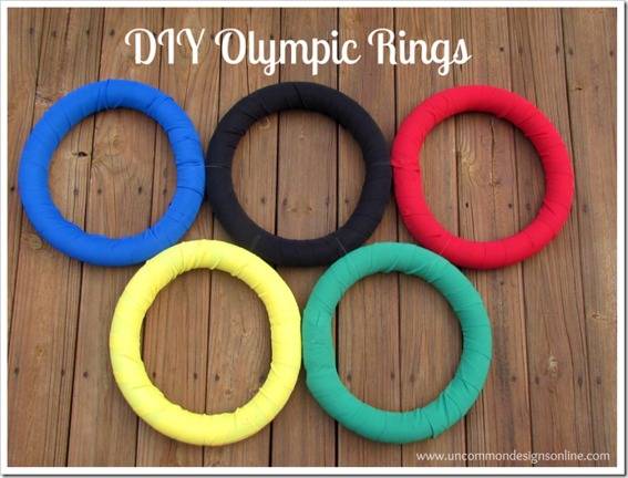 DIY Olympic Rings