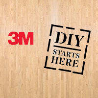 An advertisement for using 3M products for DIY projects.