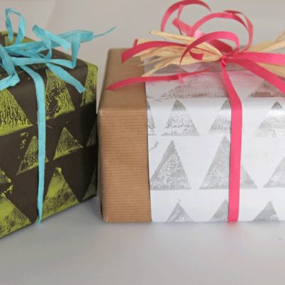 printed wrapping paper