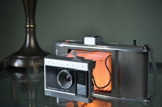 Vintage Polaroid Land Camera Lamp polalamp