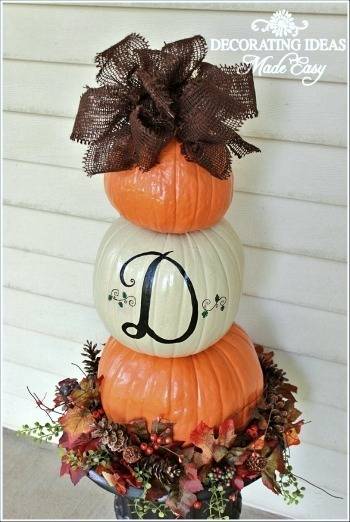 DIY pumpkin art ideas.