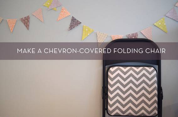 How to recover folding chairs!
