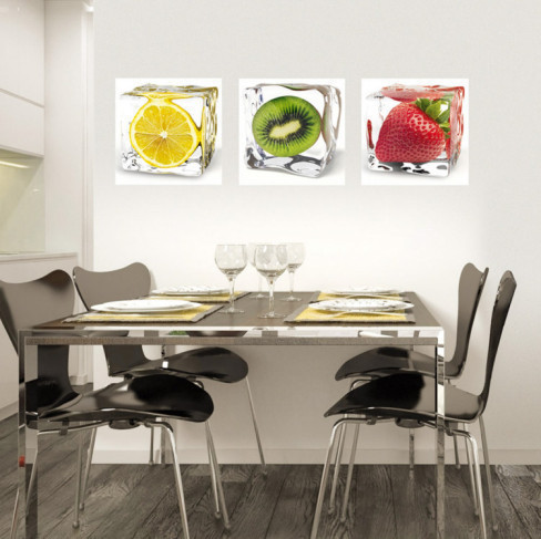Iced Fruits Wall Decal