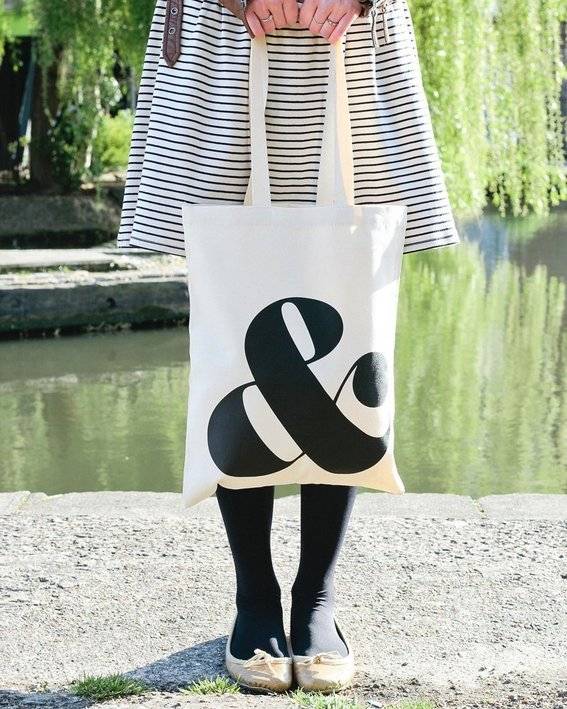 ampersand tote