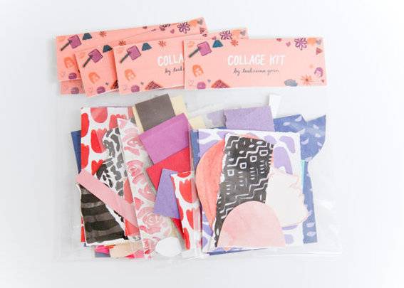 collage kit - holiday gift giving