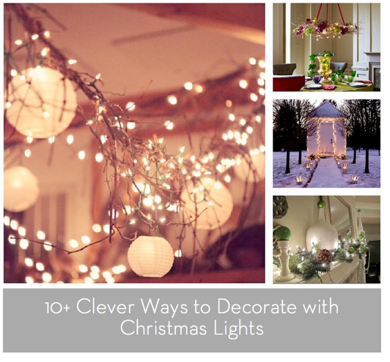 Roundup 10+ Clever Ways to Decorate With Christmas Lights Curbly