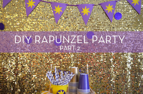 DIY Rapunzel Party