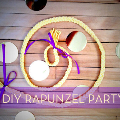 A DIY Rapunzel Birthday Party