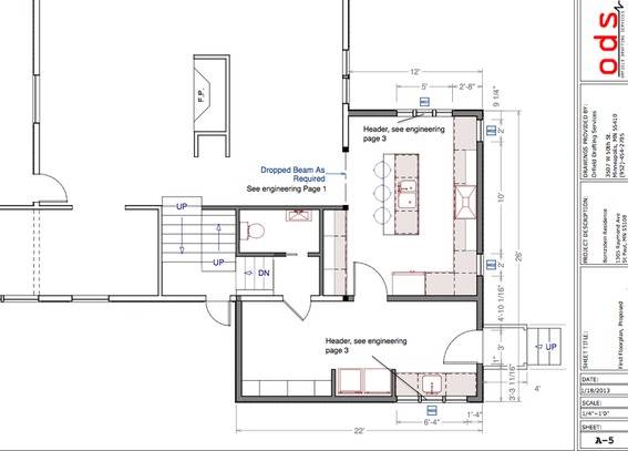 Floor plan, addition