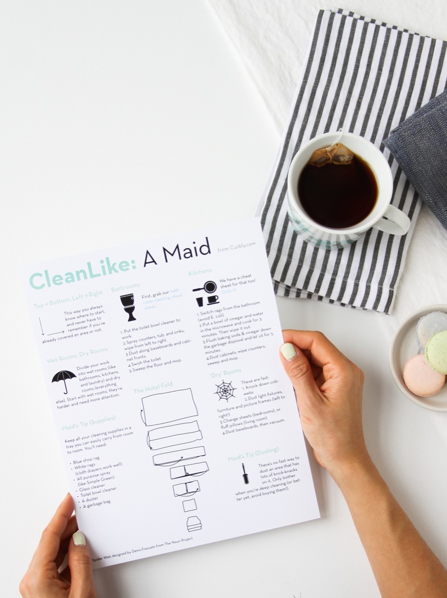 How to clean like a maid (free PDF download)