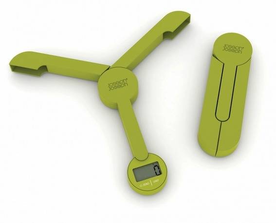 " Space saving kitchen gadgets displayed"