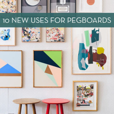 Good pegboard ideas which you can try yourself.