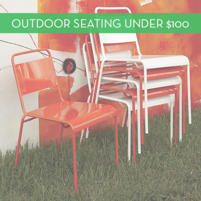 Subtle colors of seating arrangement for your outdoors.