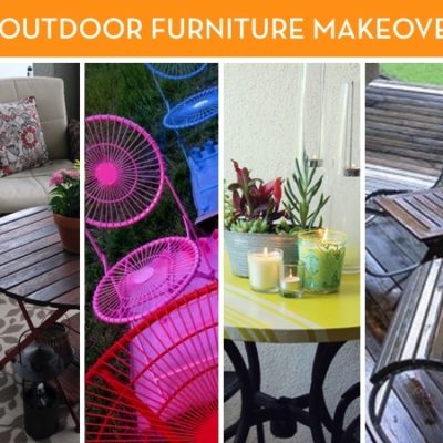 Different ways to design outdoor furniture.
