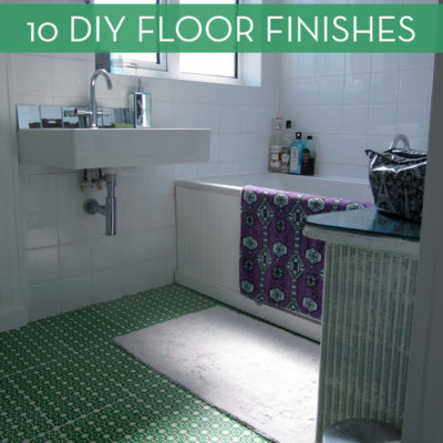 10 DIY Flooring Finishes