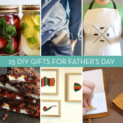 Different ideas for father's day gifts are shown.
