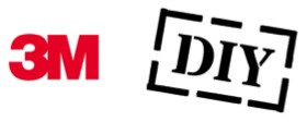 A "3M: logo and a "DIY" logo.
