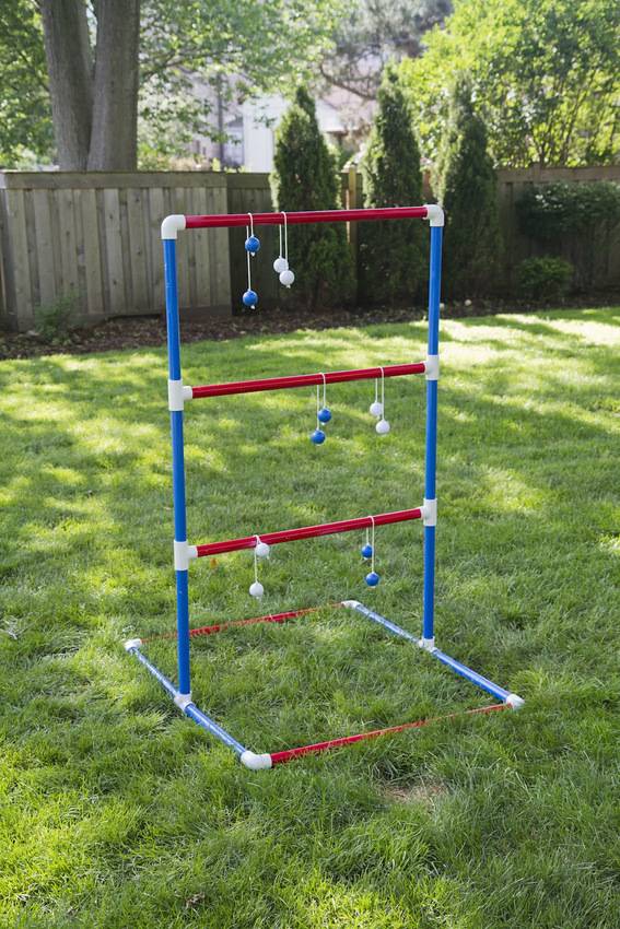 DIY Ladder toss game