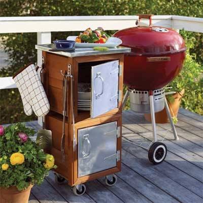 How To Build A Grilling Station