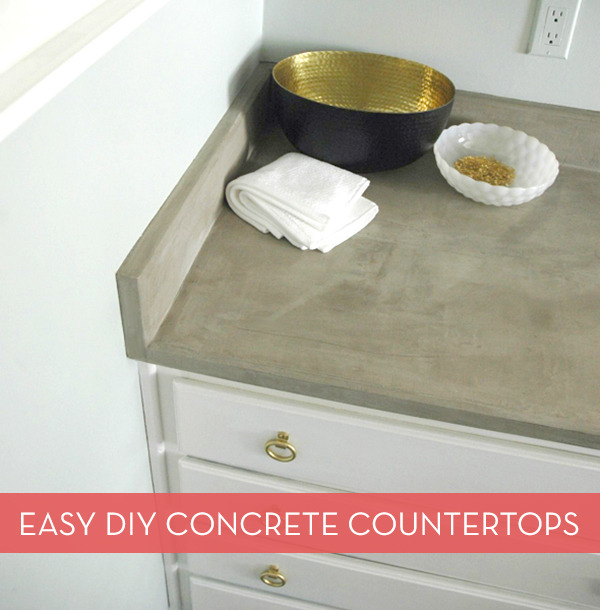 Diy Concrete Countertops, Easy Diy Concrete Countertops