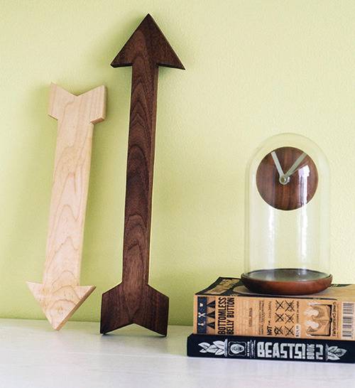 Stylish Wooden Arrow Art You Can Make This Weekend 