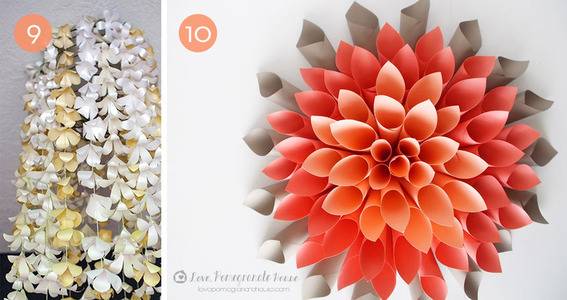 Flowers are being used for decoration.