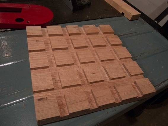 DIY geometric scrap wood tricks.