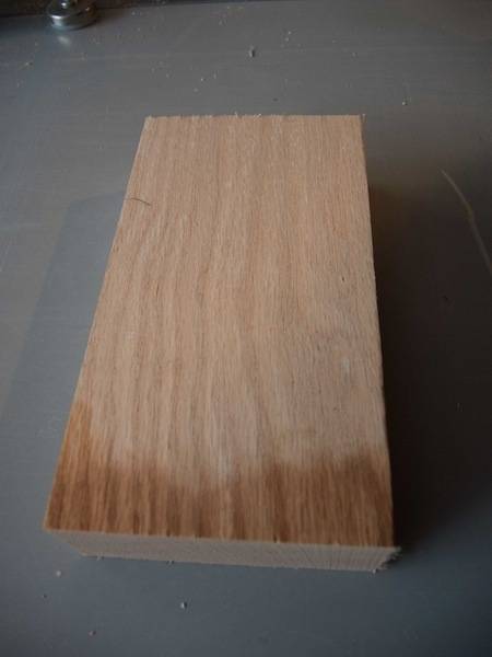 Single plank of wood.