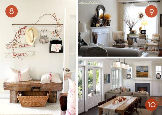 There are some modern and stylish decor projects in the room.