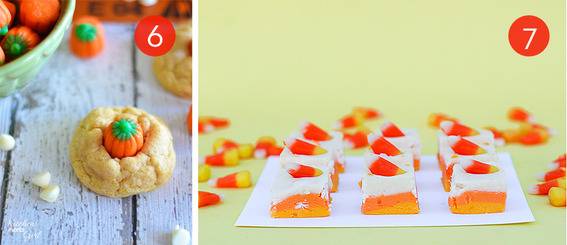 Colorful snack recipes for parties.