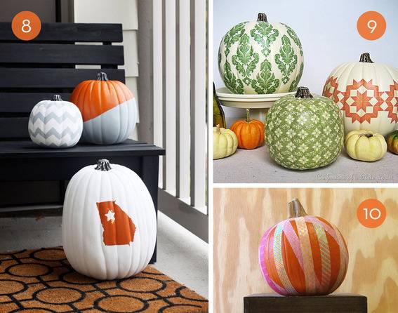 DIY pumpkin art ideas.