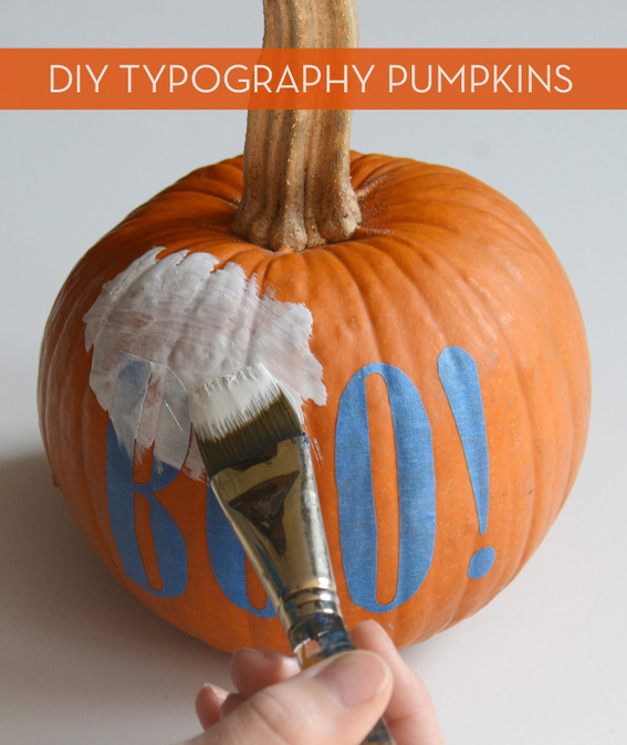 DIY easy topographic pumpkin art.