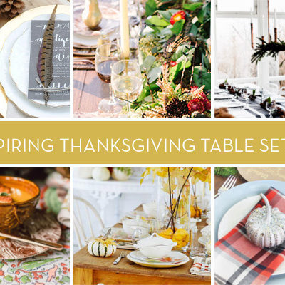 "Stylish Thanksgiving Tablescapes for Dinner"