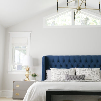 The full reveal of our master bedroom makeover!