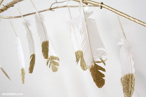 "Decorations with Feathers for an Occasion"