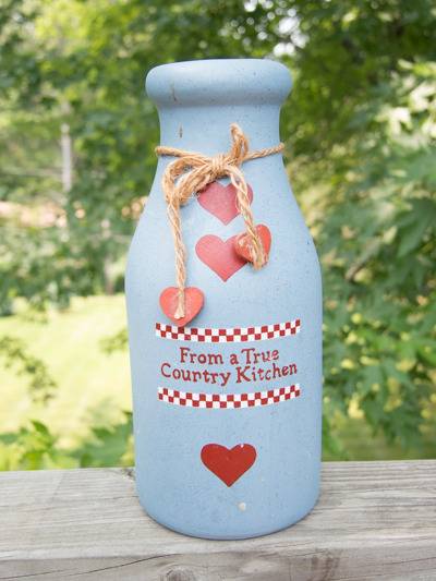 "Coverting a Bottle into a Vase with Bottle Necklace"