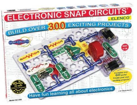 A 1970s, or '80s board game called electroniclll snap circuits