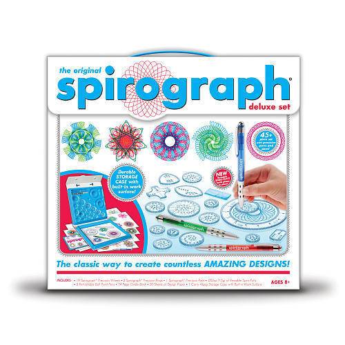 Spirograph set for kids.