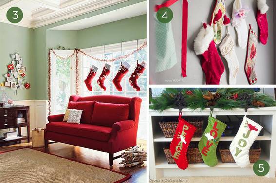 "Alternative Places To Hang Christmas Stockings"