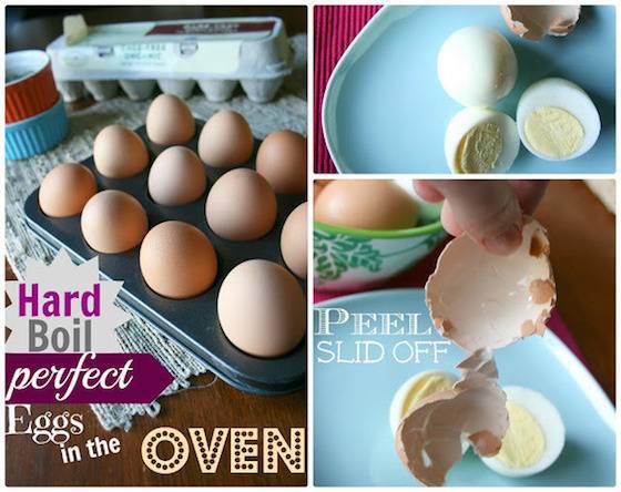 Eggs are lying in a tray and one of them is cut from the middle while another one is broken.