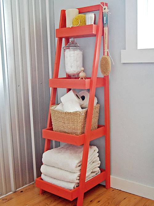"Storage Stand to arrange and Declutter the Bathroom"