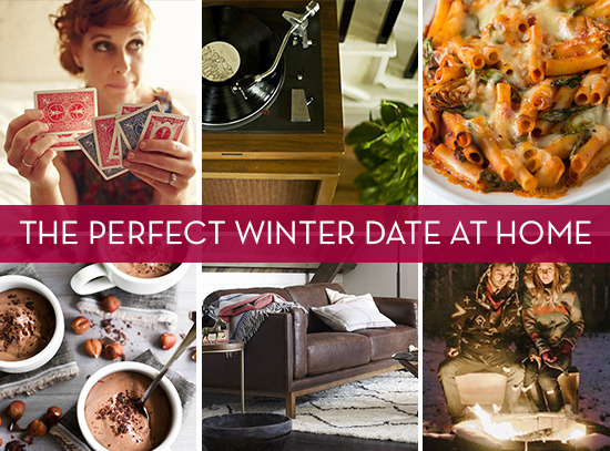 A person is explaining that how to create a perfect simple winter date night at home.