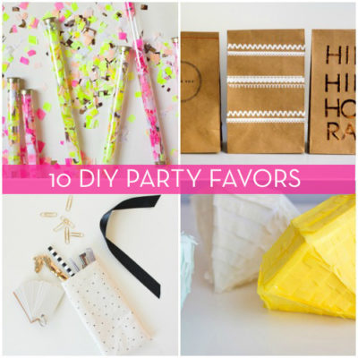 10 DIY Party Favors