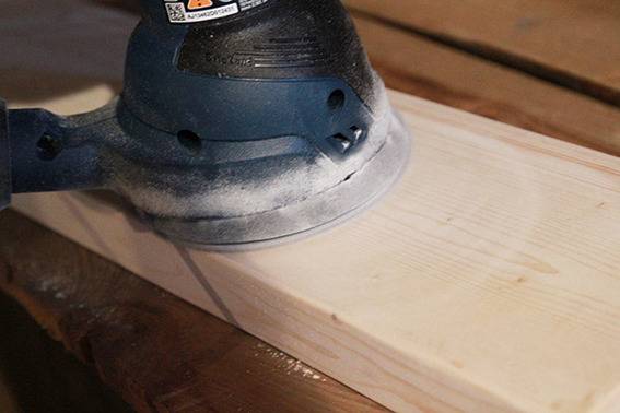 Sanding Shelf