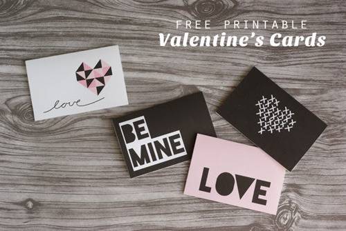 Free Printable Valentine's Day Cards 