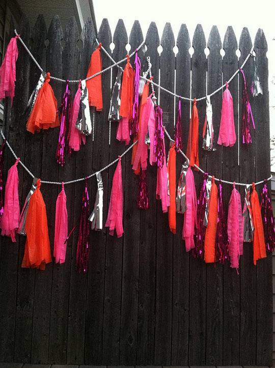 tassle fringe garland 