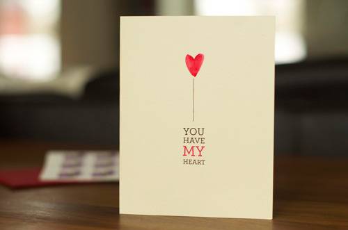 Watercolor Valentine