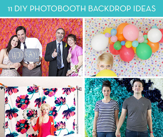 "Colorful and attractive Photobooth Backdrops"