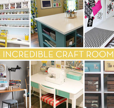 Organized craft room inspiration.